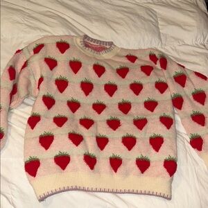 Strawberry sweater